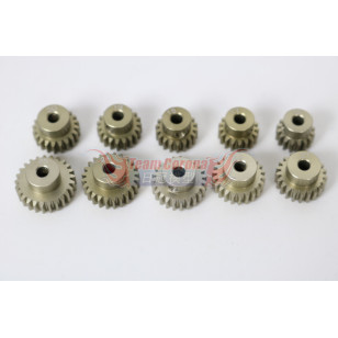 Team Solar  Tamiya Style Hard Coated Pinion Gear   16-17 / 18-19 / 20-21 / 22-23  Teeth - ( 201617 / 201819 / 202021 / 202223  )